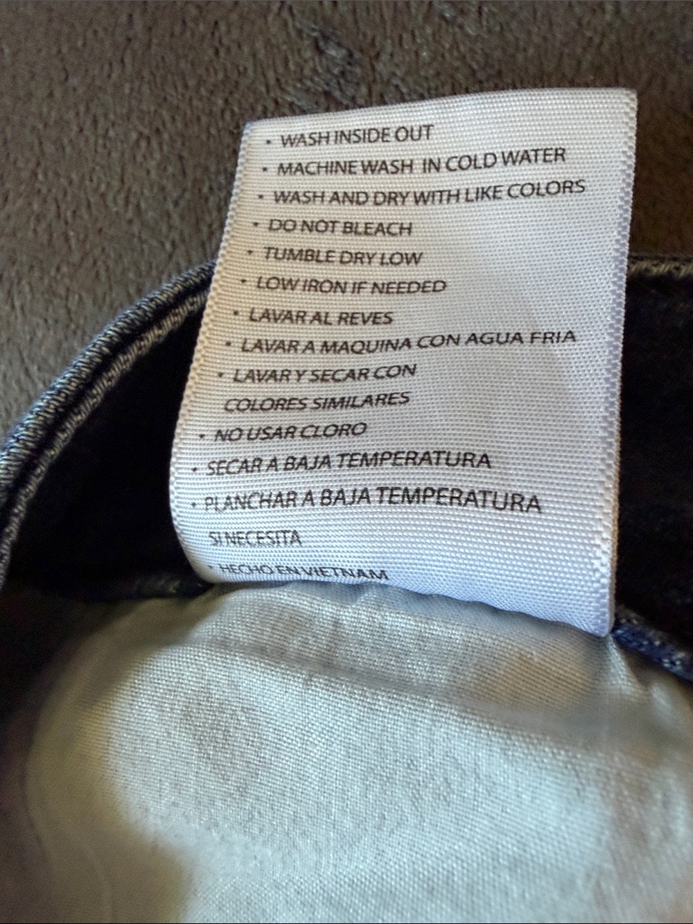 KanCan for Maurices Straight Leg Jeans Raw Frayed Hem Blue Size 20 - Picture 4 of 9